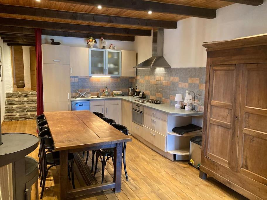 Maison rurale au cœur des Cévennes Ardéchoises Dompnac Exterior foto